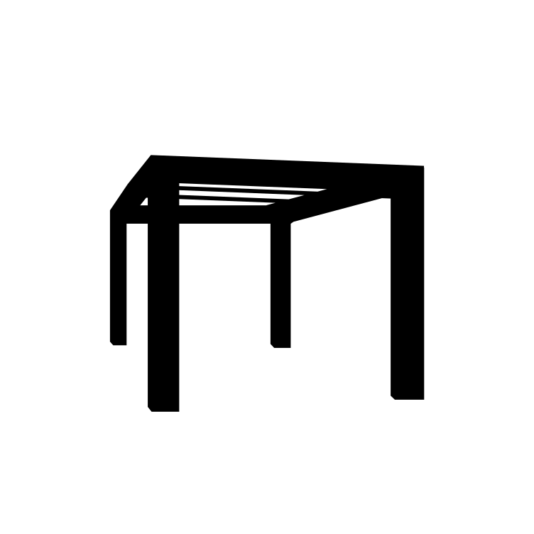 Icono pérgola